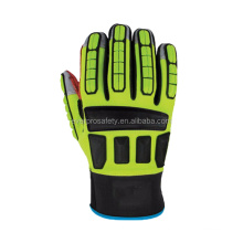 Anti cut cheap work impact gloves for machine